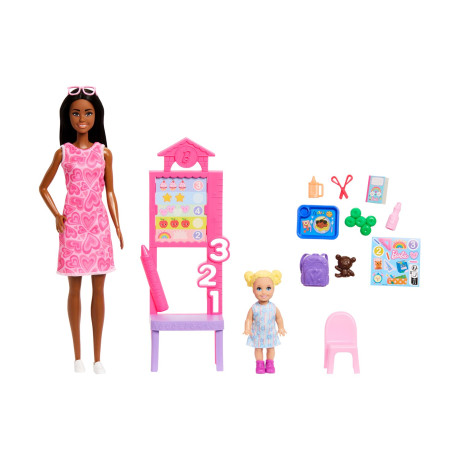Mattel Barbie: Pack Careers With Kids (6 Designs) – Barbie® Careers Teacher Doll (Jmk17)