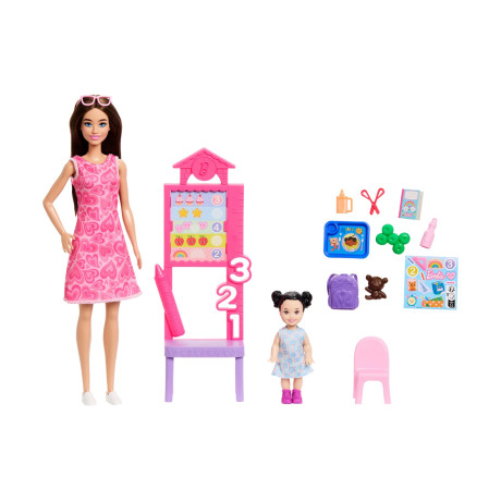 Mattel Barbie: Pack Careers With Kids (6 Designs) – Barbie® Careers Teacher Doll (Jmk16)
