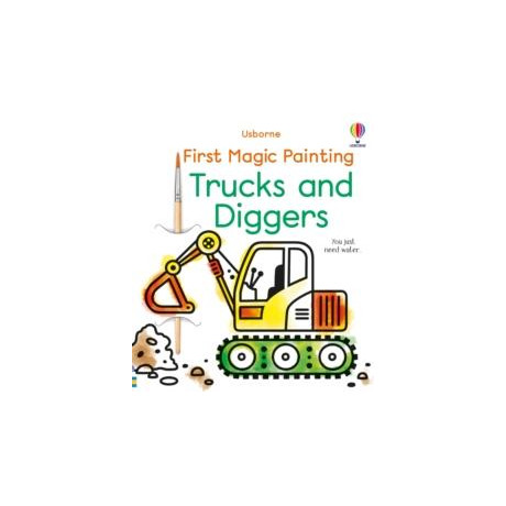 First Magic Painting Trucks and Diggers