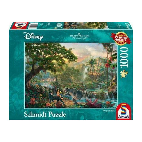 Puzzle Kinkade: Disney: Jungle Book 2d 1000 Κομματια
