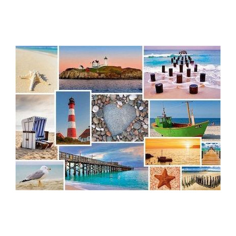 Puzzle Θαλασσα Κολαζ 2d 1000 Κομματια