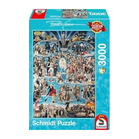 Puzzle Hollywood xxl 2d 3000 Κομμάτια