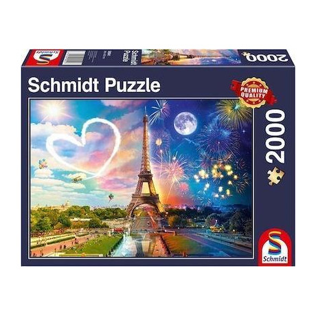 Puzzle Paris day and Night 2d 2000 Κομματια