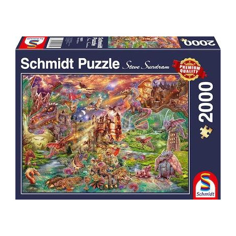 Puzzle Steve Sundram 2d 2000 Κομματια