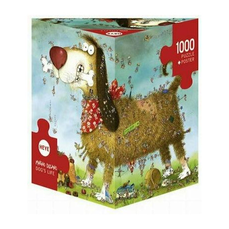 Puzzle Degano: Σκυλισια ζωη 2d 1000 Κομματια