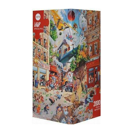 Puzzle Loop 2d 2000 Κομματια Αποκαλυψη