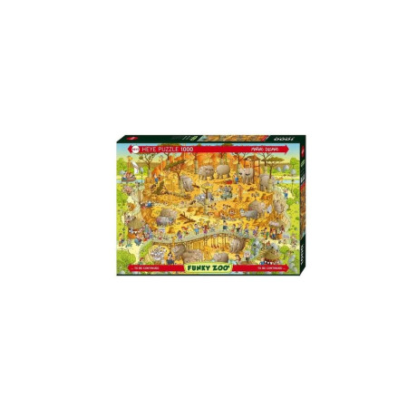 Puzzle Degano Funky zoo 2d 1000 Κομματια