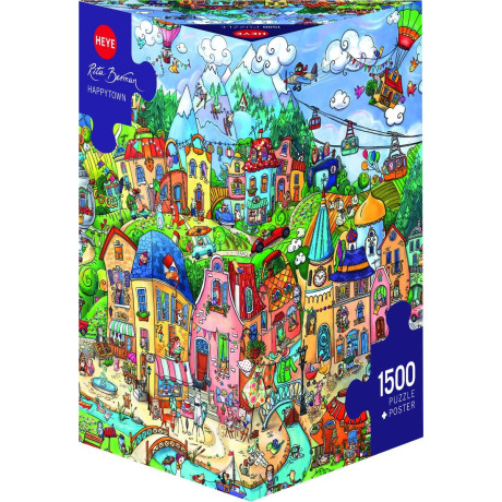 Puzzle Rita Berman: Happytown 2d 1500 Κομματια