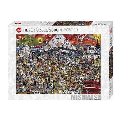 Puzzle British Music History 2d 2000 Κομματια