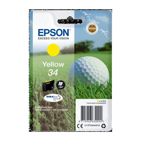 Ink Epson T346440 Yellow 4.2ml