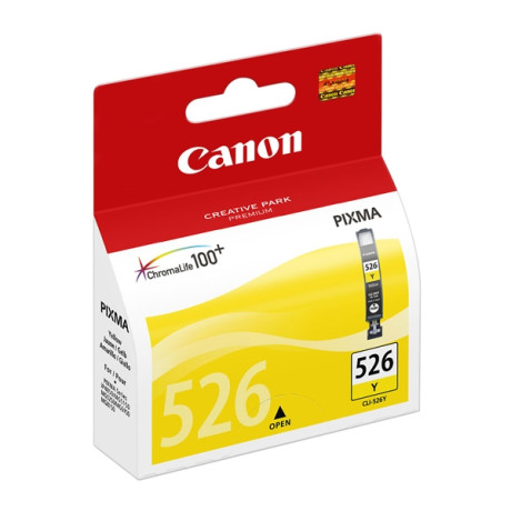 Canon Μελάνι Inkjet cli-526y Yellow (4543b001) (Cancli-526y)