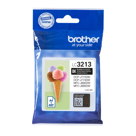 Brother Μελάνι Inkjet lc-3213bk Black (lc-3213bk) (Bro-lc-3213bk)