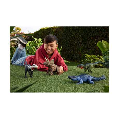 Mattel Jurassic World: Movie Line Rebirth - big Dinosaurs Jurassic World Gigantic Thrashers Dinosaur 4 (Jgb95)