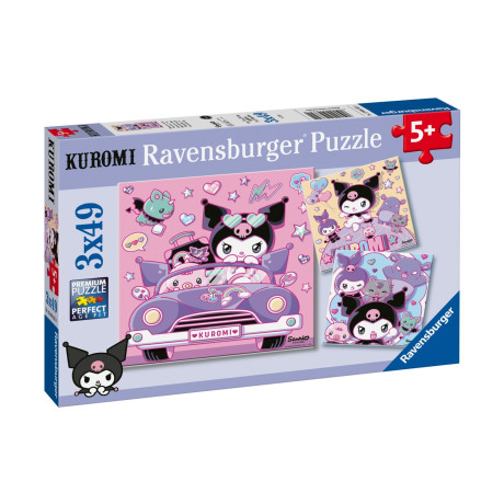 Ravensburger Puzzle: Kuromi (3x49pcs) (12004332)
