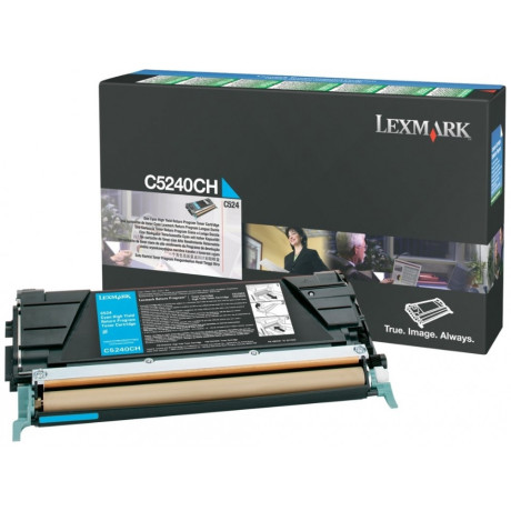 Toner Lexmark C5240CH Cyan 5000Pgs (C5240CH)