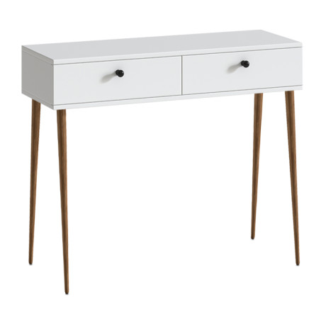 Κονσόλα Alis Megapap Χρώμα Λευκό 110x29x88εκ.