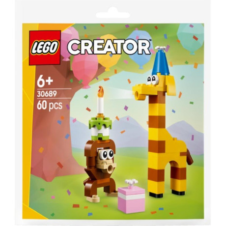 Lego Creator Birthday Party Animals (Polybag) (30689) (Lgo30689)