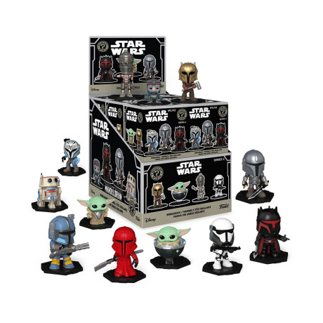 Funko Mystery Minis: Disney Star Wars - the Mandalorian (Blind Box/random) Bobble-Head Vinyl Figures