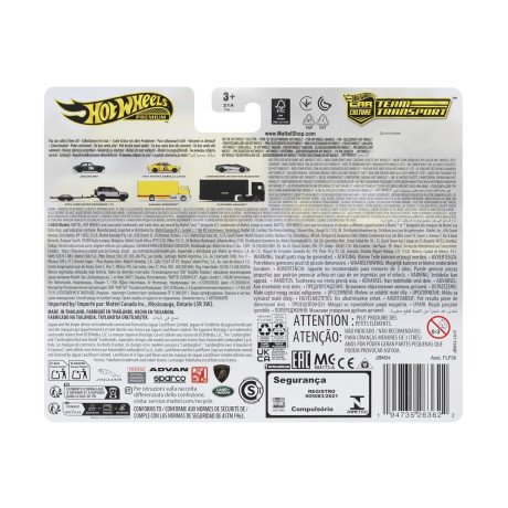 Mattel hot Wheels Premium: car Culture Team Transport - 1972 Toyota Corolla Levi Vehicle (Jbm34)