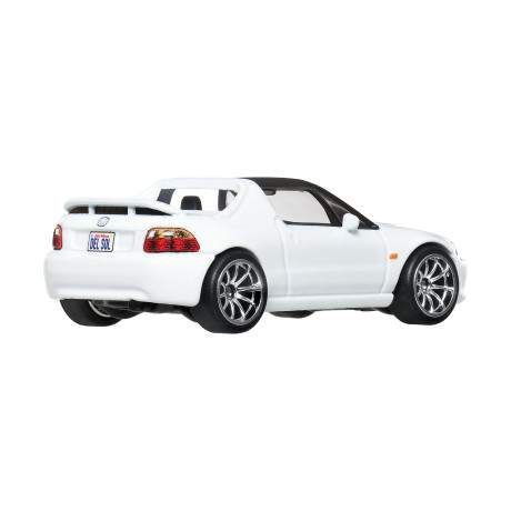 Mattel hot Wheels Premium: Fast & Furious - 1994 Honda del sol Vehicle (Jhw63)