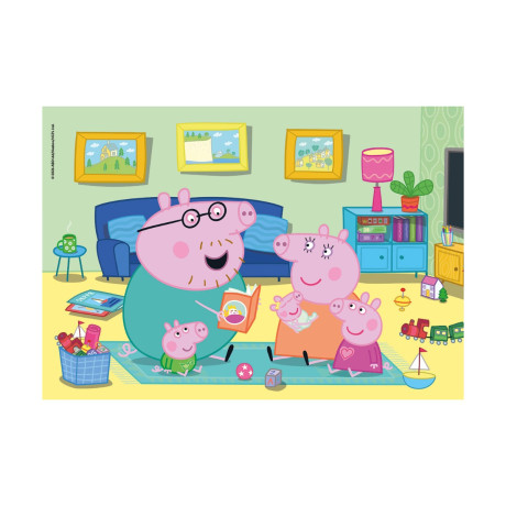 Clementoni Παιδικό Παζλ Super Color Peppa Pig 60 τμχ