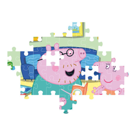 Clementoni Παιδικό Παζλ Super Color Peppa Pig 60 τμχ