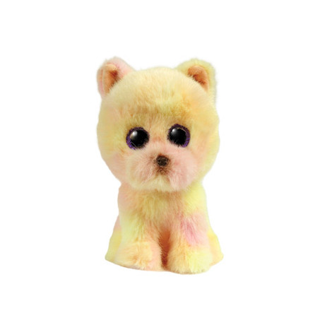 ΤΥ Χνουδωτό Beanie Boos Σκύλος Πομεράνιαν σε ανοιχτό κίτρινο χρώμα 15εκ
