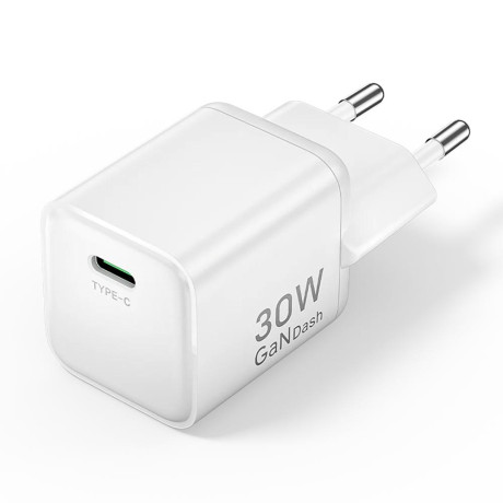 Vention 1-Port usb-c gan Charger (30w) eu-Plug White (Fciw0-eu) (Venfciw0-eu)