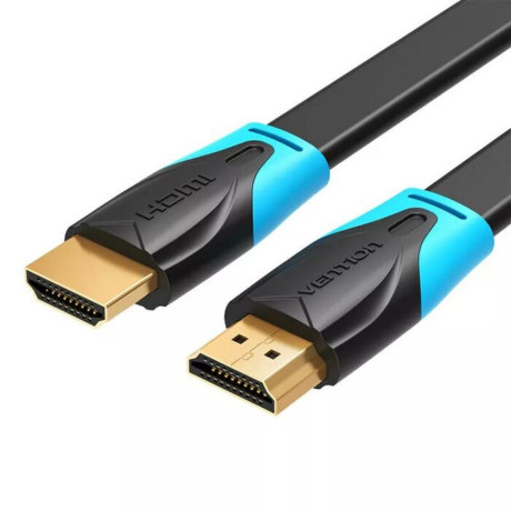 Vention Flat Hdmi Cable 1.5m Black (Vaa-b02-L150) (Venvaa-b02-L150)