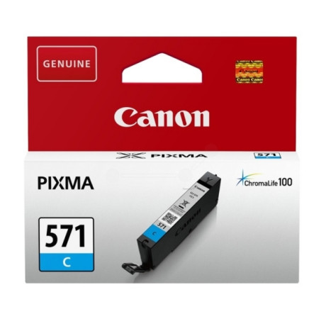 Canon Μελάνι Inkjet cli-571c Cyan (0386c001) (Cancli-571c)