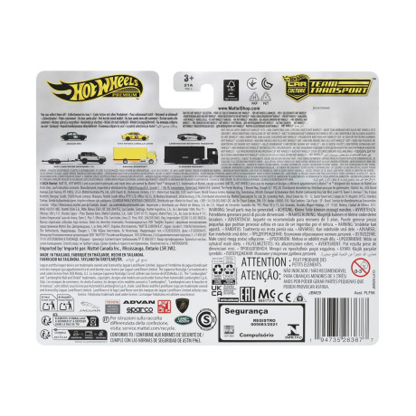 Mattel hot Wheels Premium: car Culture Team Transport – Land Rover Defender 110 Vehicle (Jbm29)