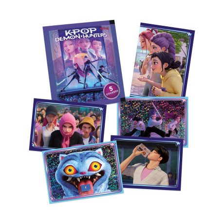 Giochi Preziosi: k-pop Demon Hunters - Αυτοκόλλητα Album Starter Pack (Kpdh482050)