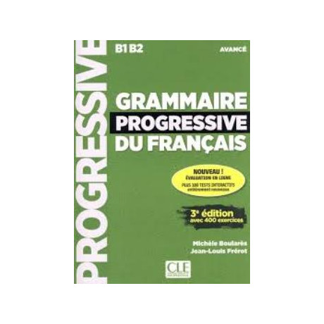 Grammaire Progressive du Francais Avance 3rd Edition (+400 Exercices) (+cd)