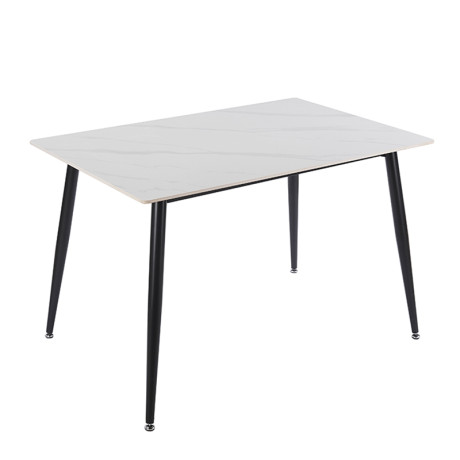 LOBY CERAMIC WHITE MARBLE 120Χ80Χ75εκ. ΤΡΑΠΕΖΙ