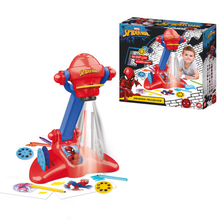 AS Προτζέκτορας Ζωγραφικής Spiderman Για 4+ Χρονών