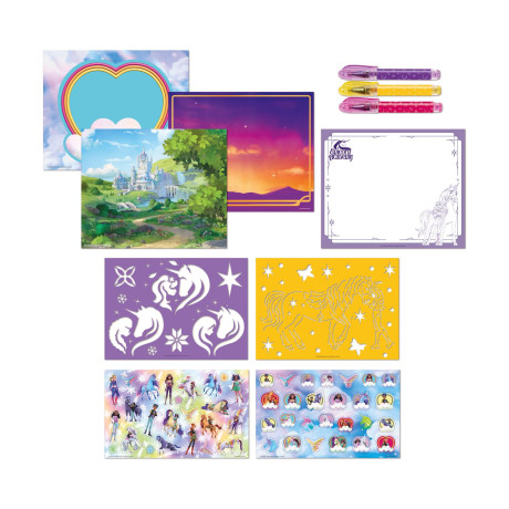 Totum: Unicorn Academy - Designer Activity Book (Tt642058)