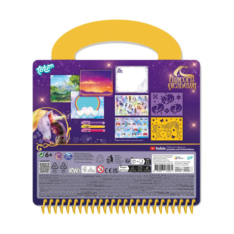 Totum: Unicorn Academy - Designer Activity Book (Tt642058)
