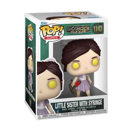 Funko Pop! Games: Bioshock - Little Sister With Syringe #1143 Vinyl Figure