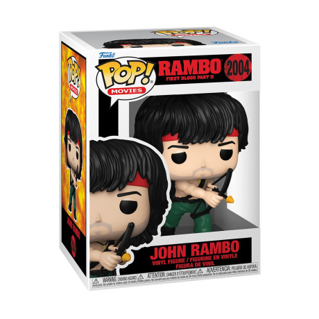 Funko Pop! Movies: Rambo First Blood Part ii - John Rambo (With Explosive Arrow) #2004 Vinyl Figure