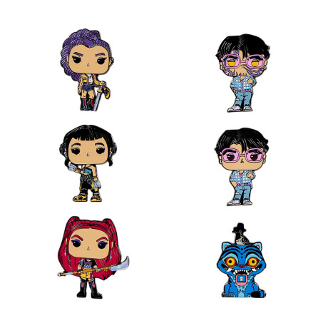 Loungefly: k-pop Demon Hunters Mystery box pin (Nfxpn0076)