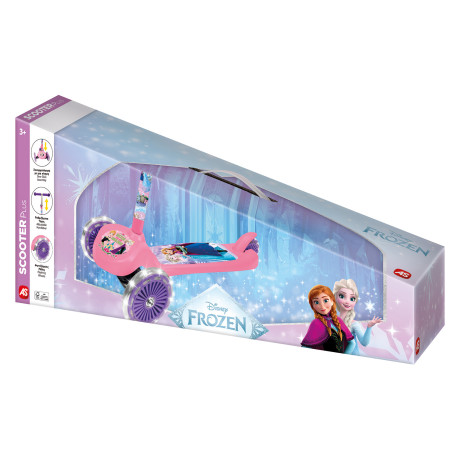 AS Scooter Plus Frozen με φωτιζόμενες ρόδες για 3+ Ετών