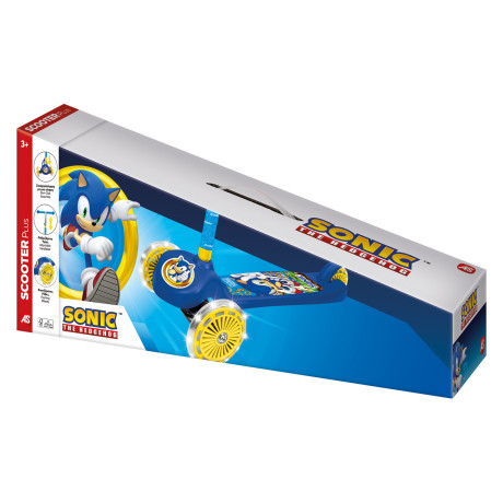 AS Scooter Plus Sonic με Φωτιζόμενες Ρόδες για 3+ Ετών
