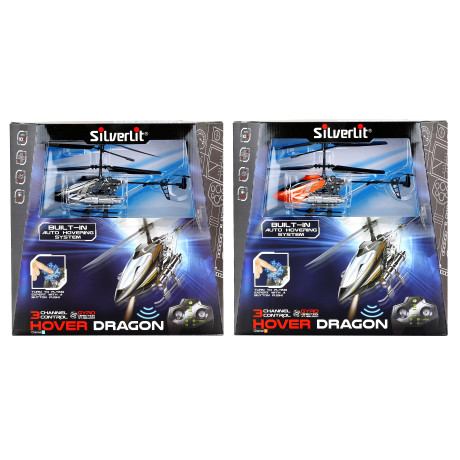 Silverlit Τηλεκατευθυνόμενο Ελικόπτερο I/R Hover Dragon Για 10+ Ετών