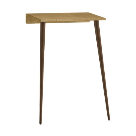 Κονσόλα Επιτοίχια Moca Megapap Χρώμα Sapphire oak 60x22x77εκ.