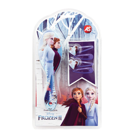 AS Βούρτσα Με Κλιπς Μαλλιών Disney Frozen 2 Για 3+ Χρονών