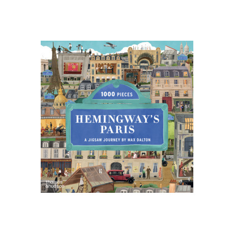 Hemingways Paris a 1000 Piece Jigsaw Puzzle