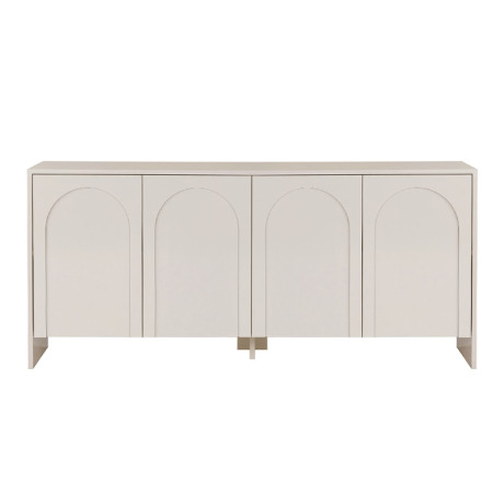 Μπουφές Aurelia Megapap Χρώμα Κρεμ 180x45x80εκ.
