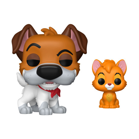 Funko Pop!: Oliver & Company - Dodger With Oliver* #1705 Vinyl Figures