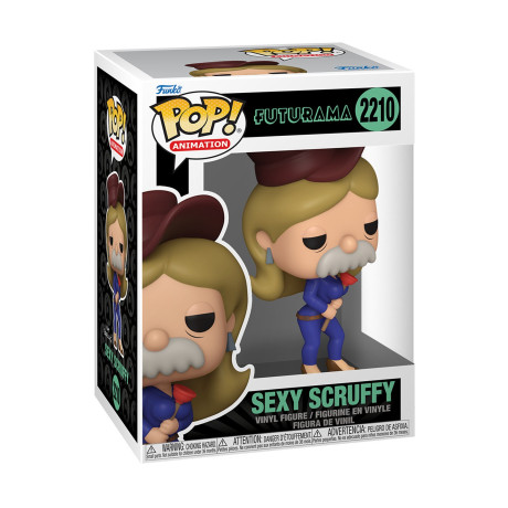 Funko Pop! Animation: Futurama - Sexy Scruffy #2210 Vinyl Figure
