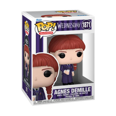 Funko Pop! Television: Wednesday - Agnes Demille #1871 Vinyl Figure